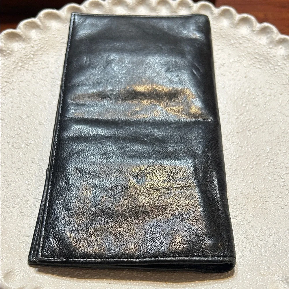 Coach sleek black
